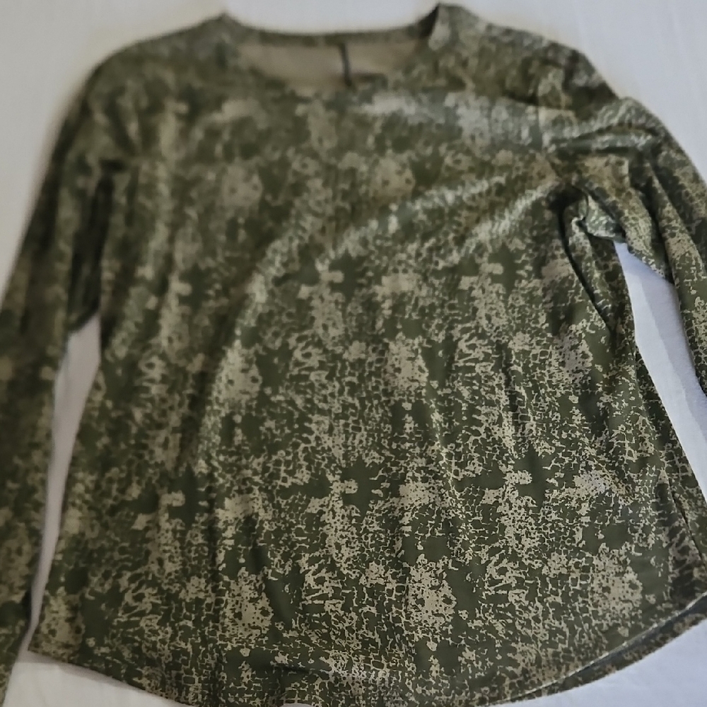 BCG Olive Camouflage Long Sleeve Tee